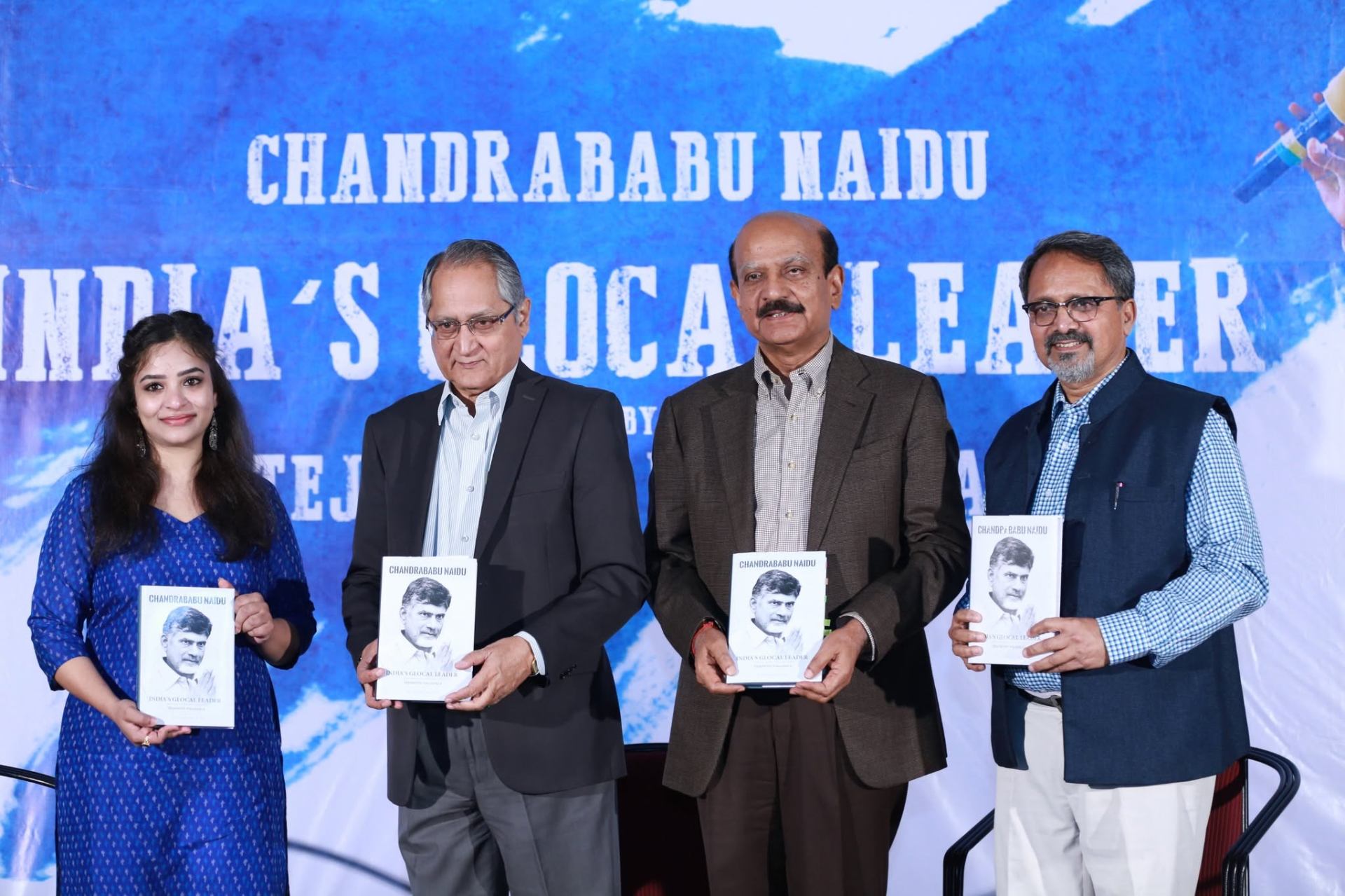 Book launch · with H.J. Dora, BVR Mohan Reddy & Nagesh Kumar