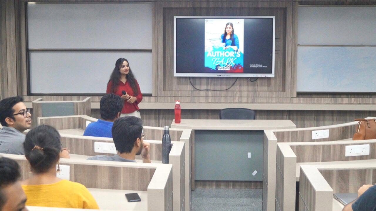 Author's Talk · NMIMS, Hyderabad