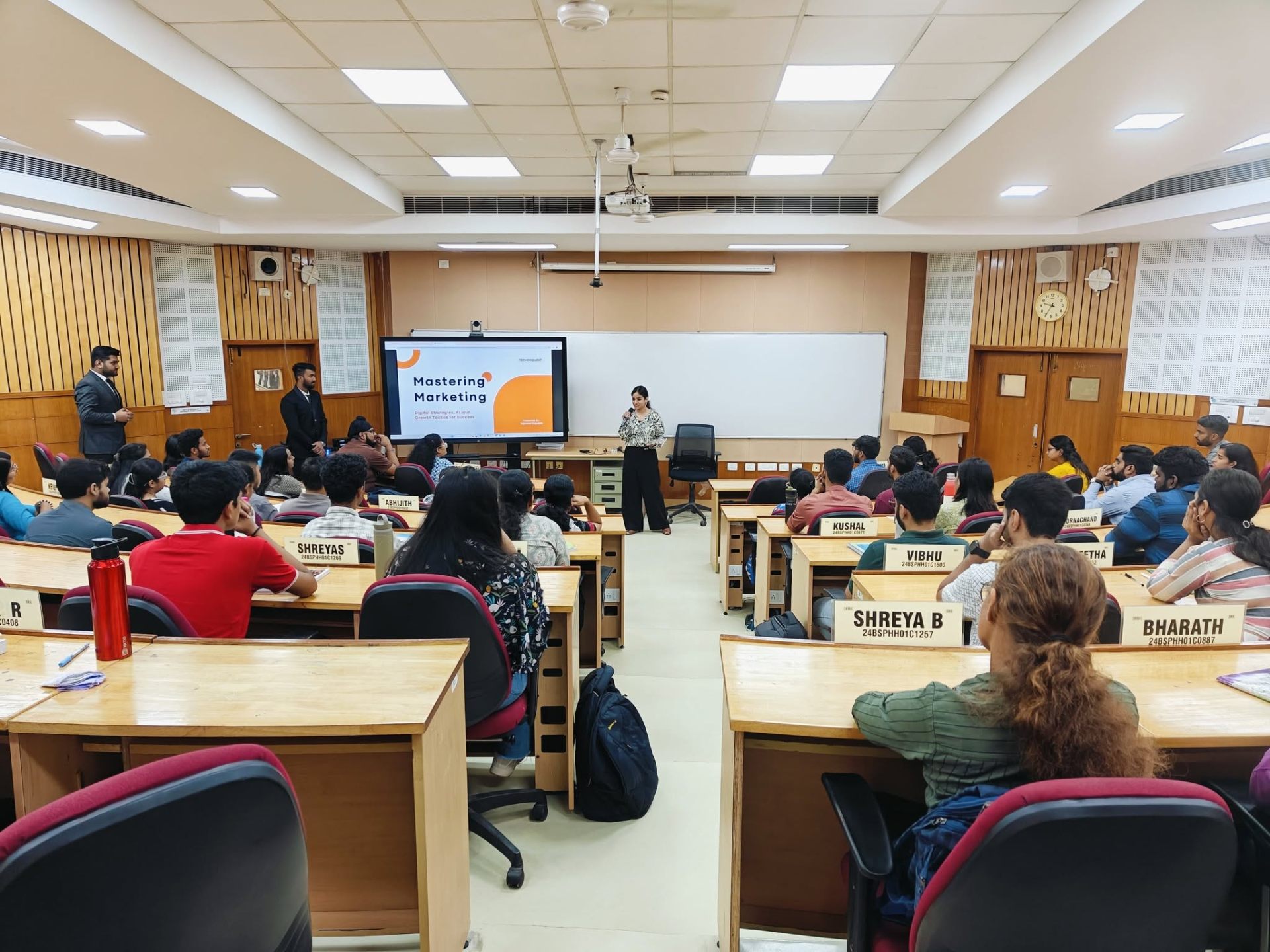 Guest lecture on Marketing · ICFAI Business School, Hyderabad