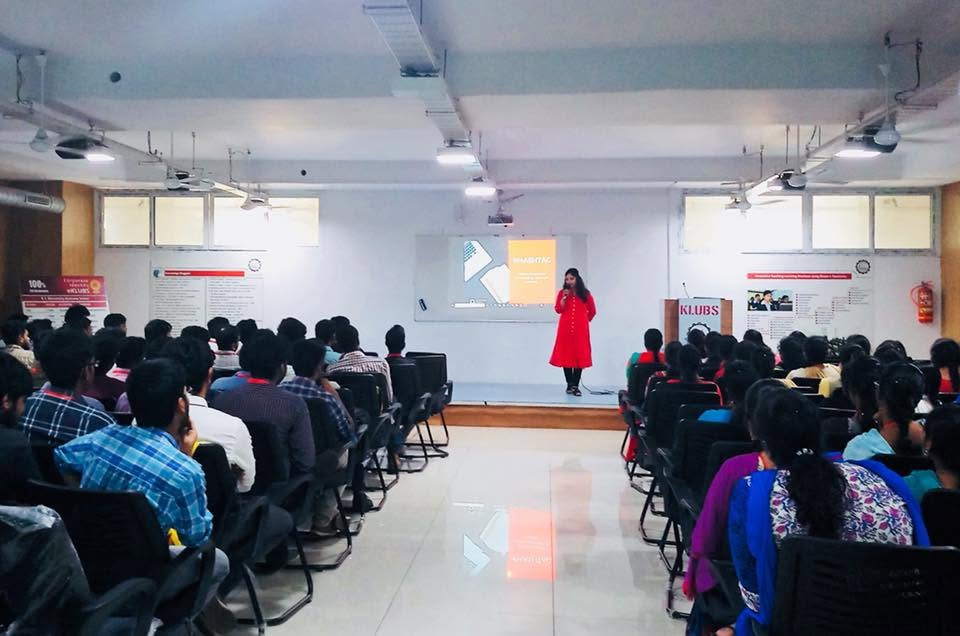 Guest lecture on digital campaigns · KL University, Vijayawada